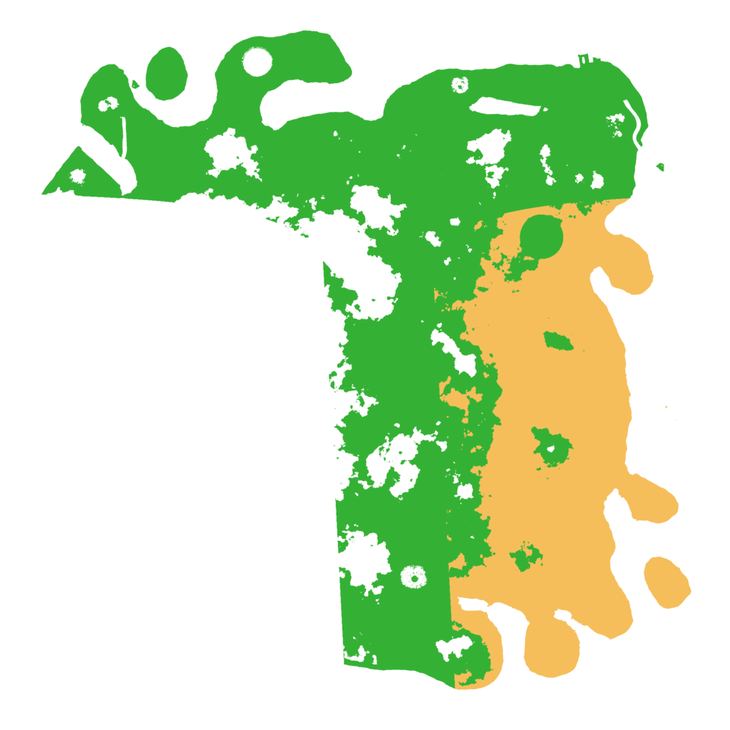 Biome Rust Map: Procedural Map, Size: 4450, Seed: 12285