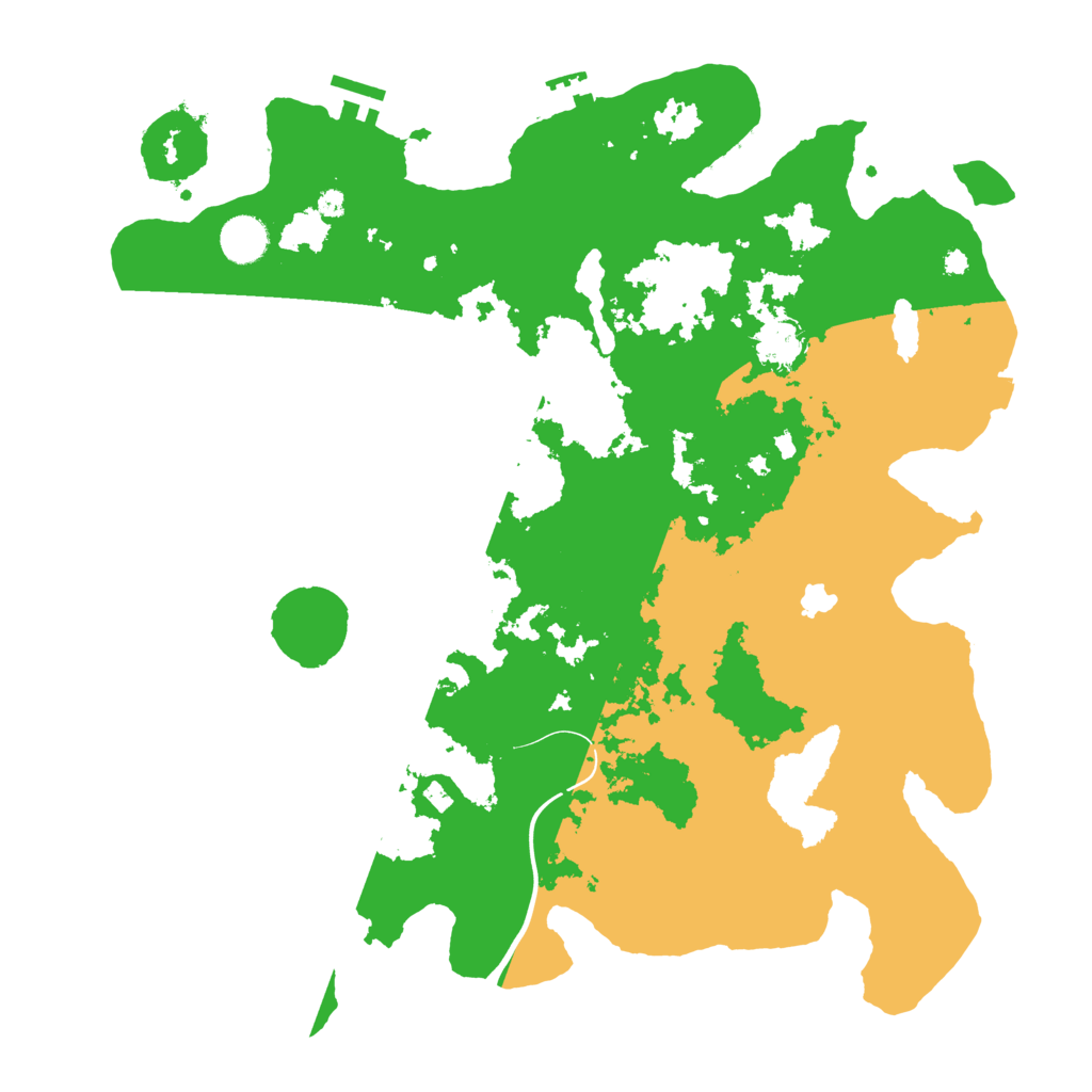 Biome Rust Map: Procedural Map, Size: 4000, Seed: 325848452