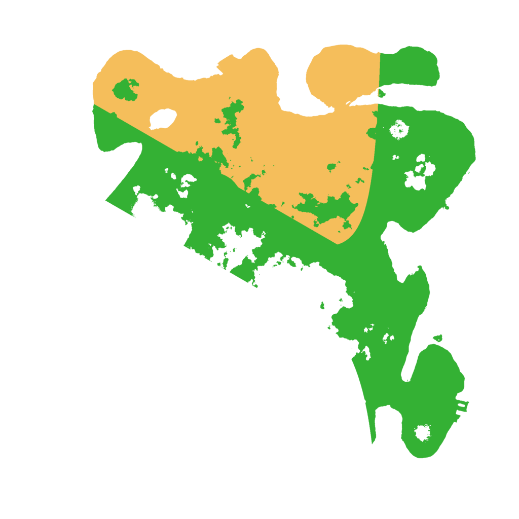 Biome Rust Map: Procedural Map, Size: 3000, Seed: 836733017