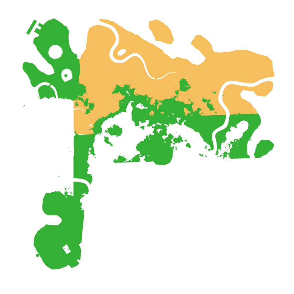 Biome Rust Map: Procedural Map, Size: 3750, Seed: 1242228962