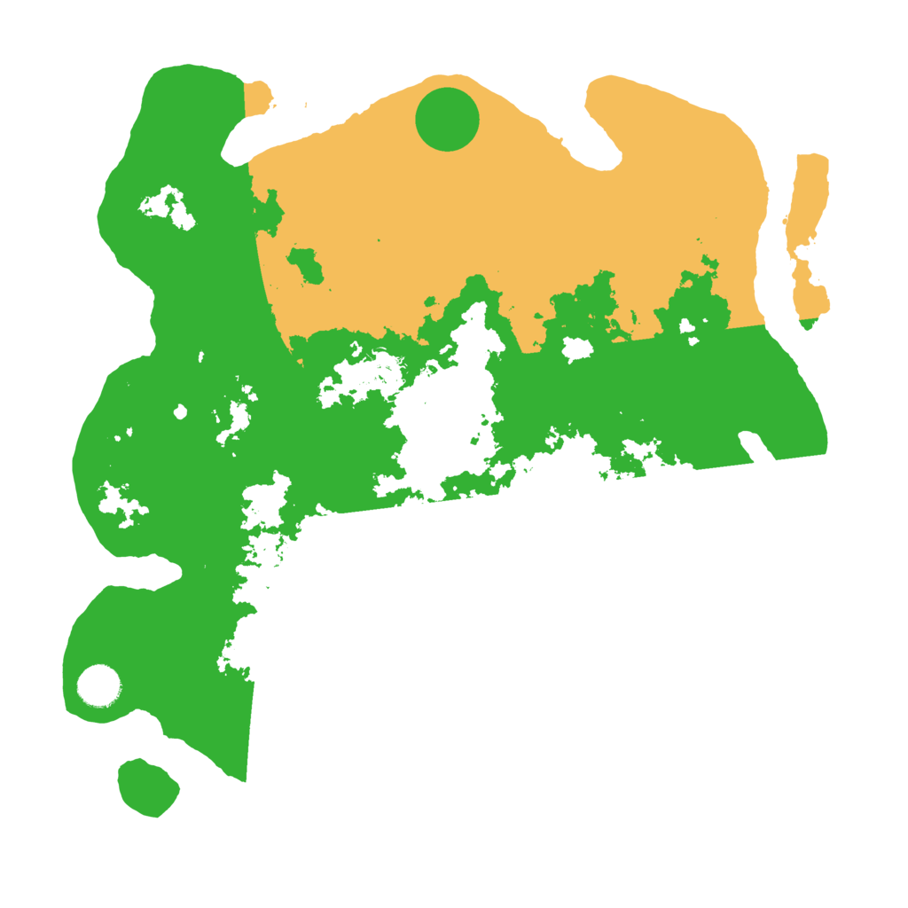 Biome Rust Map: Barren, Size: 3750, Seed: 81381867