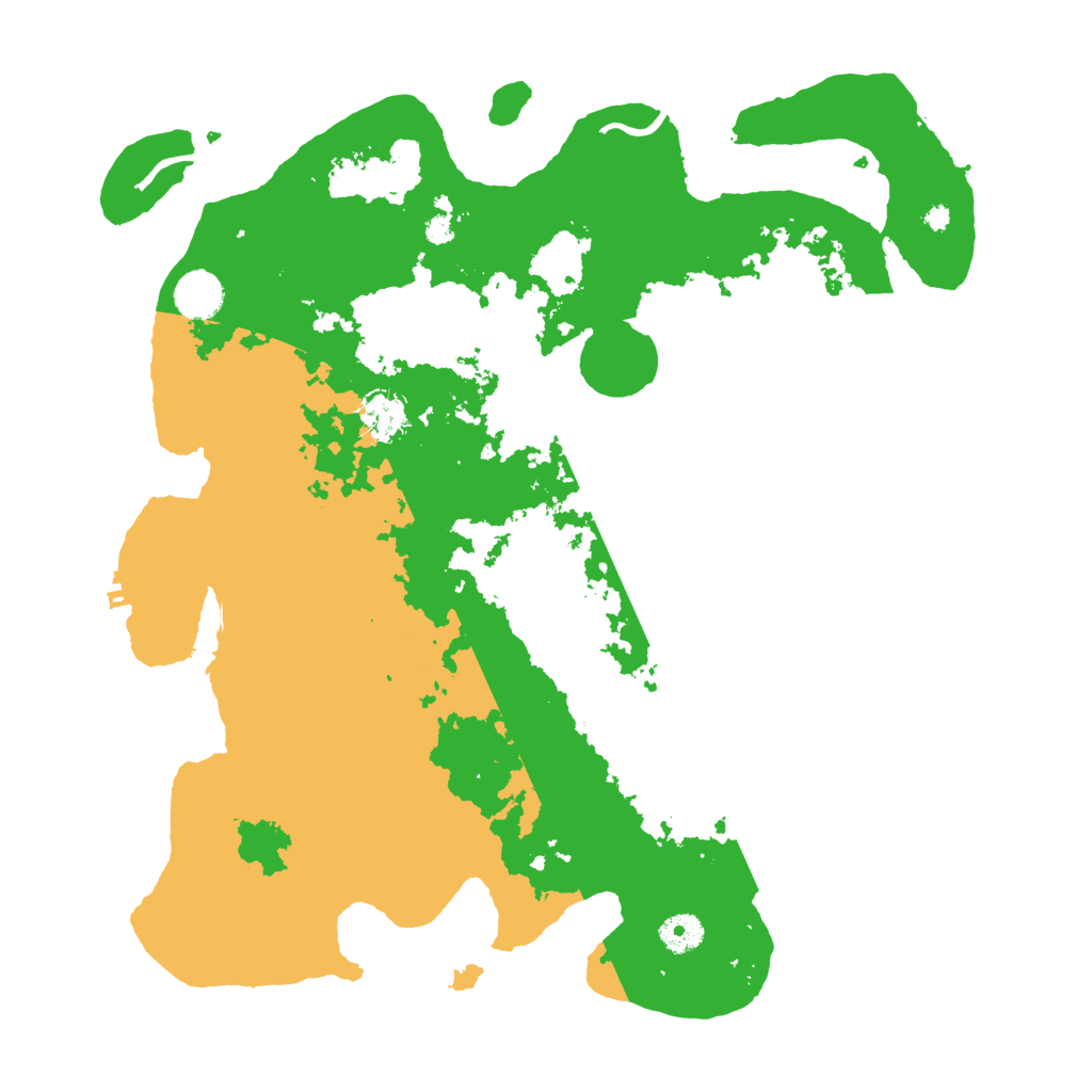 Biome Rust Map: Procedural Map, Size: 4000, Seed: 510706