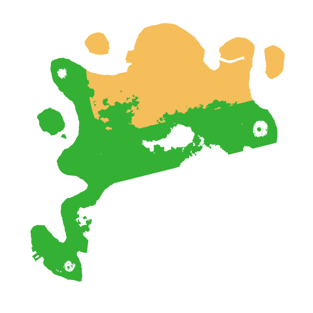 Biome Rust Map: Procedural Map, Size: 3000, Seed: 26132