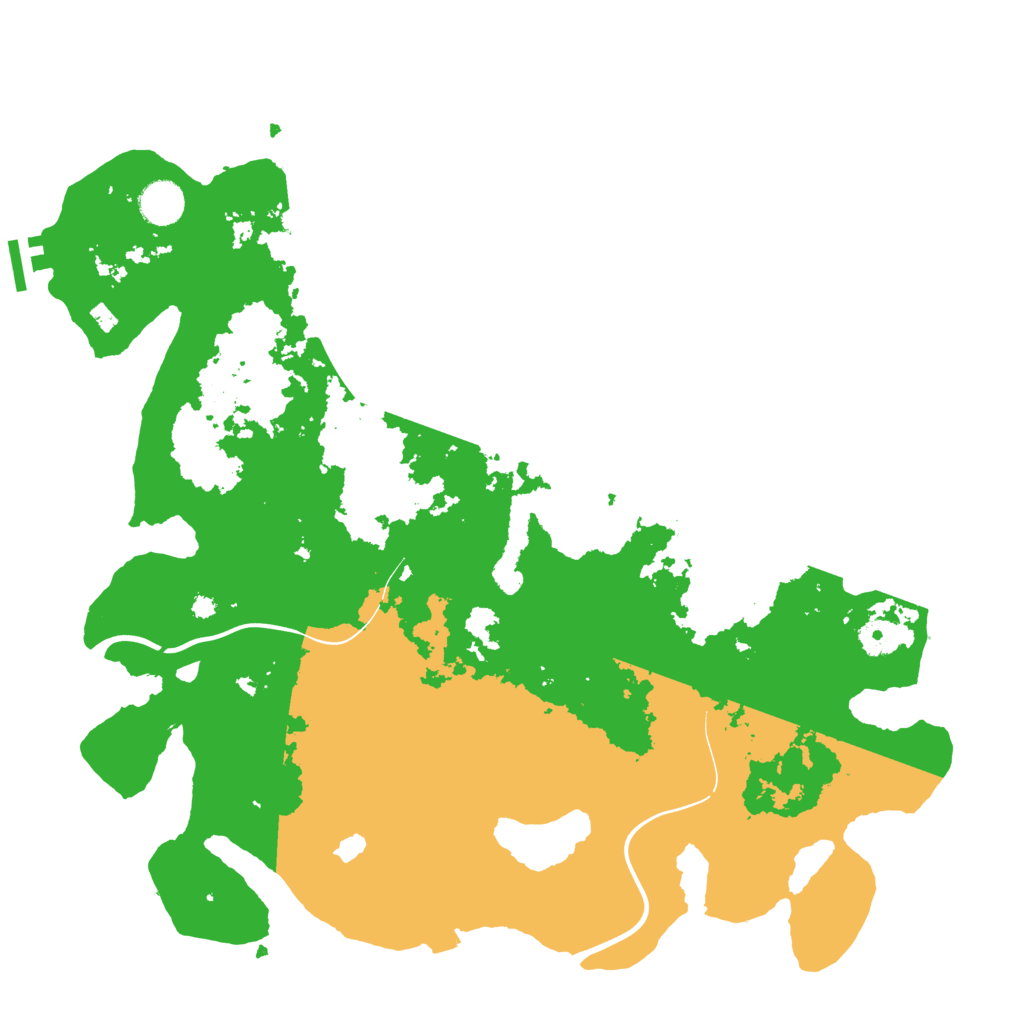 Biome Rust Map: Procedural Map, Size: 4000, Seed: 2108515290