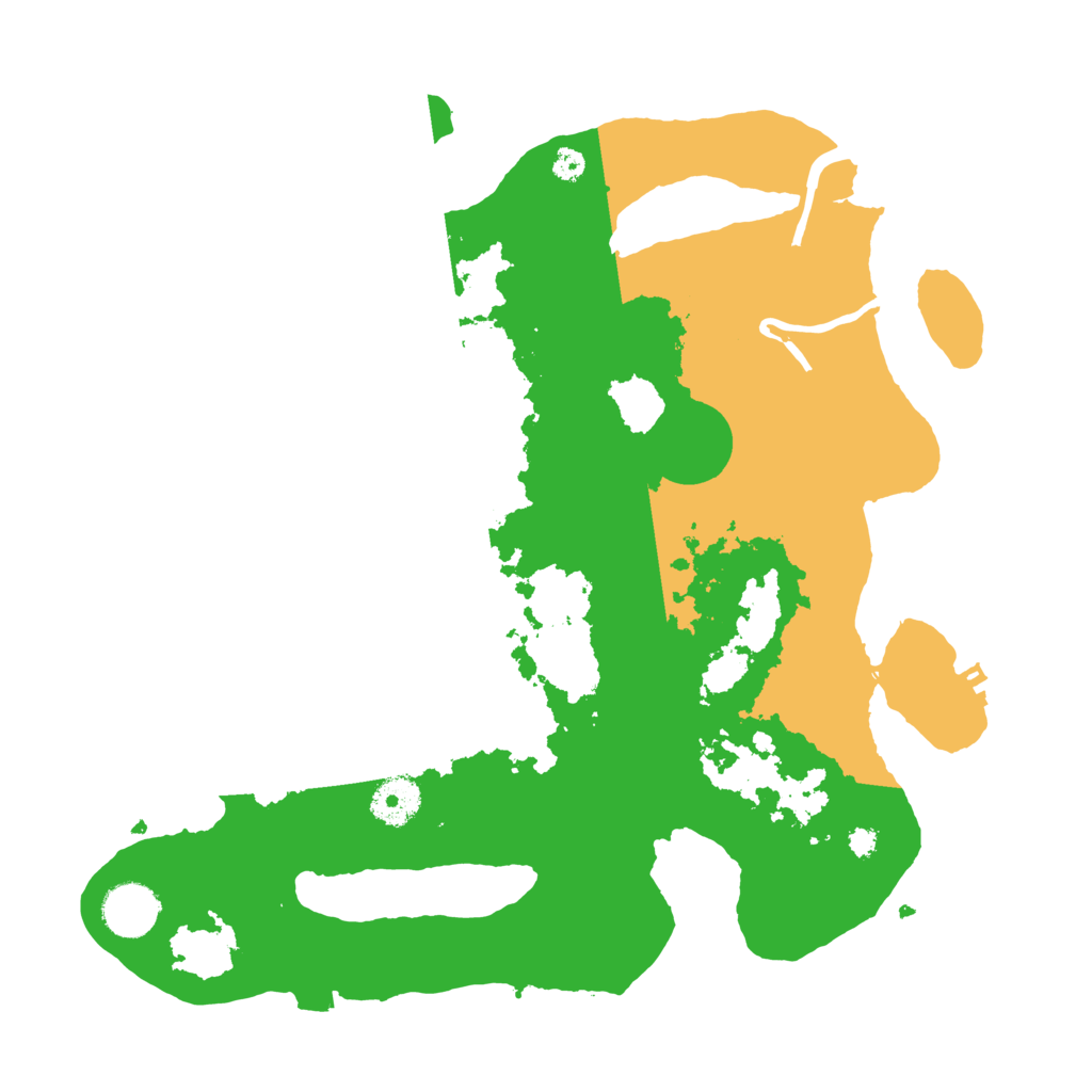 Biome Rust Map: Procedural Map, Size: 3500, Seed: 1777723616