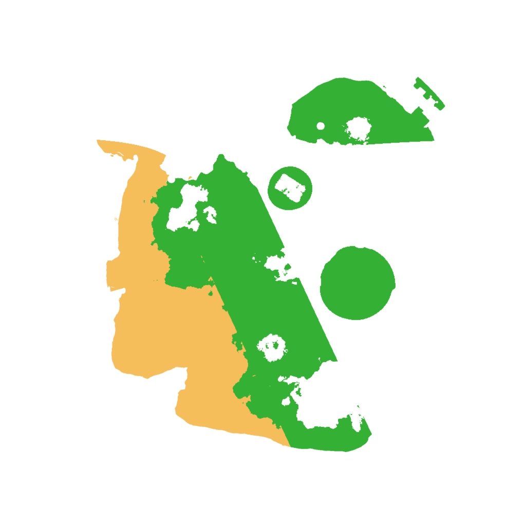 Biome Rust Map: Procedural Map, Size: 2000, Seed: 465726384
