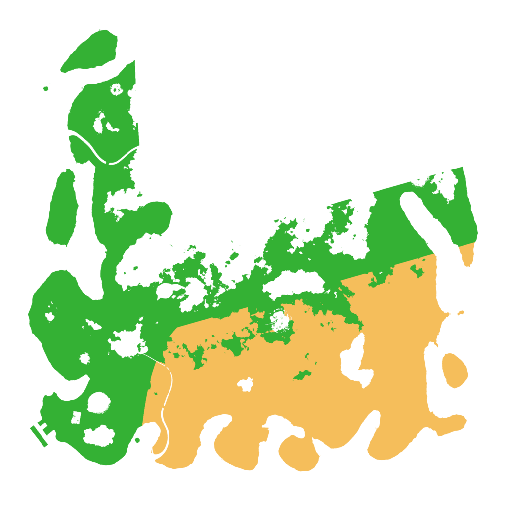 Biome Rust Map: Procedural Map, Size: 4250, Seed: 161552856