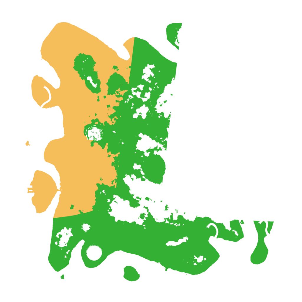 Biome Rust Map: Procedural Map, Size: 3500, Seed: 4872905