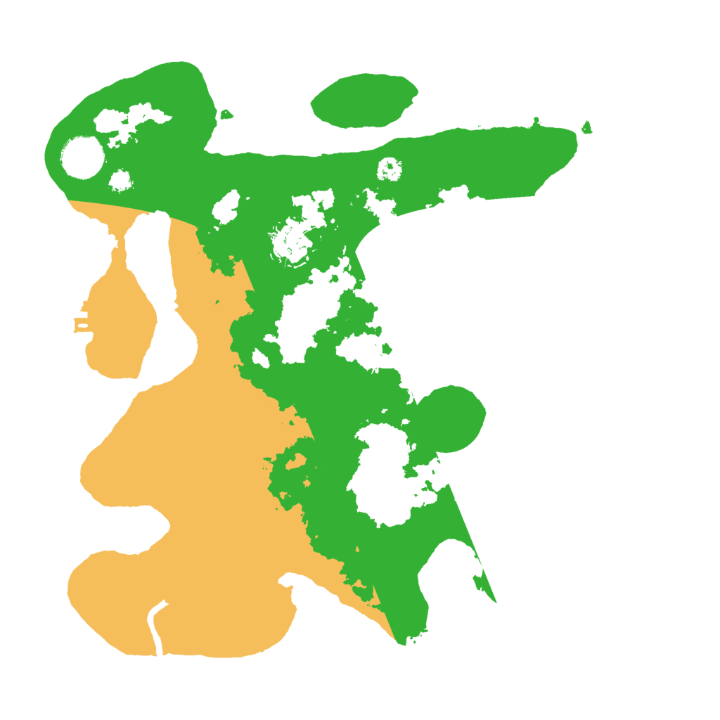 Biome Rust Map: Procedural Map, Size: 3000, Seed: 31357