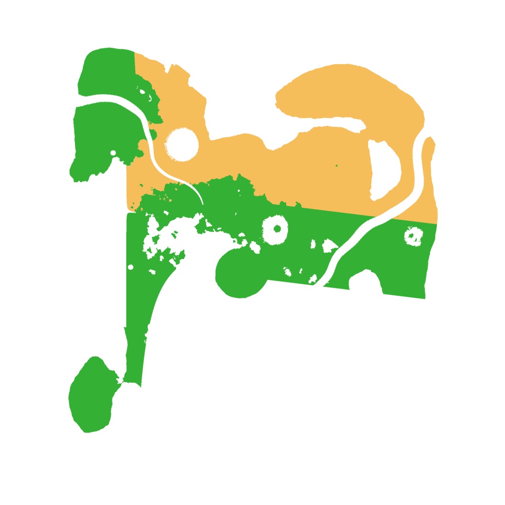 Biome Rust Map: Procedural Map, Size: 2700, Seed: 264248702