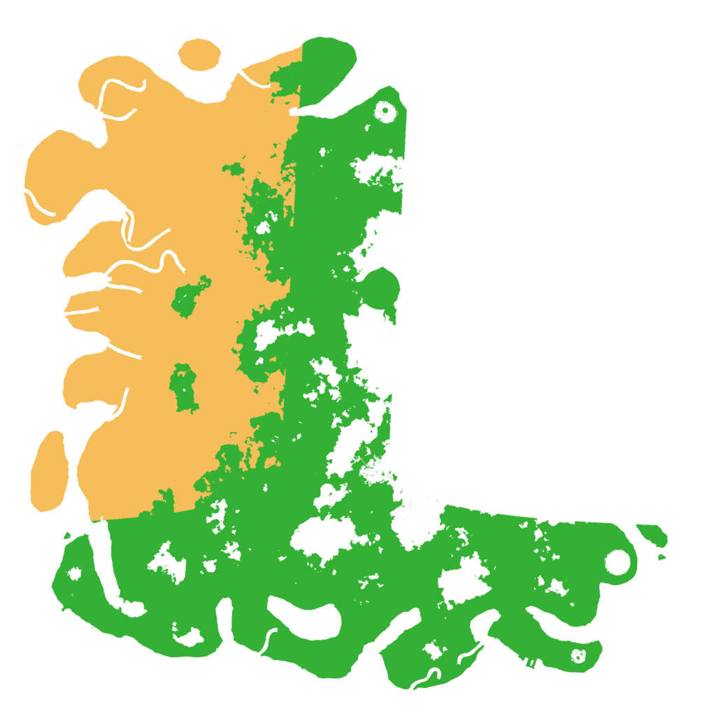 Biome Rust Map: Procedural Map, Size: 5000, Seed: 1324657