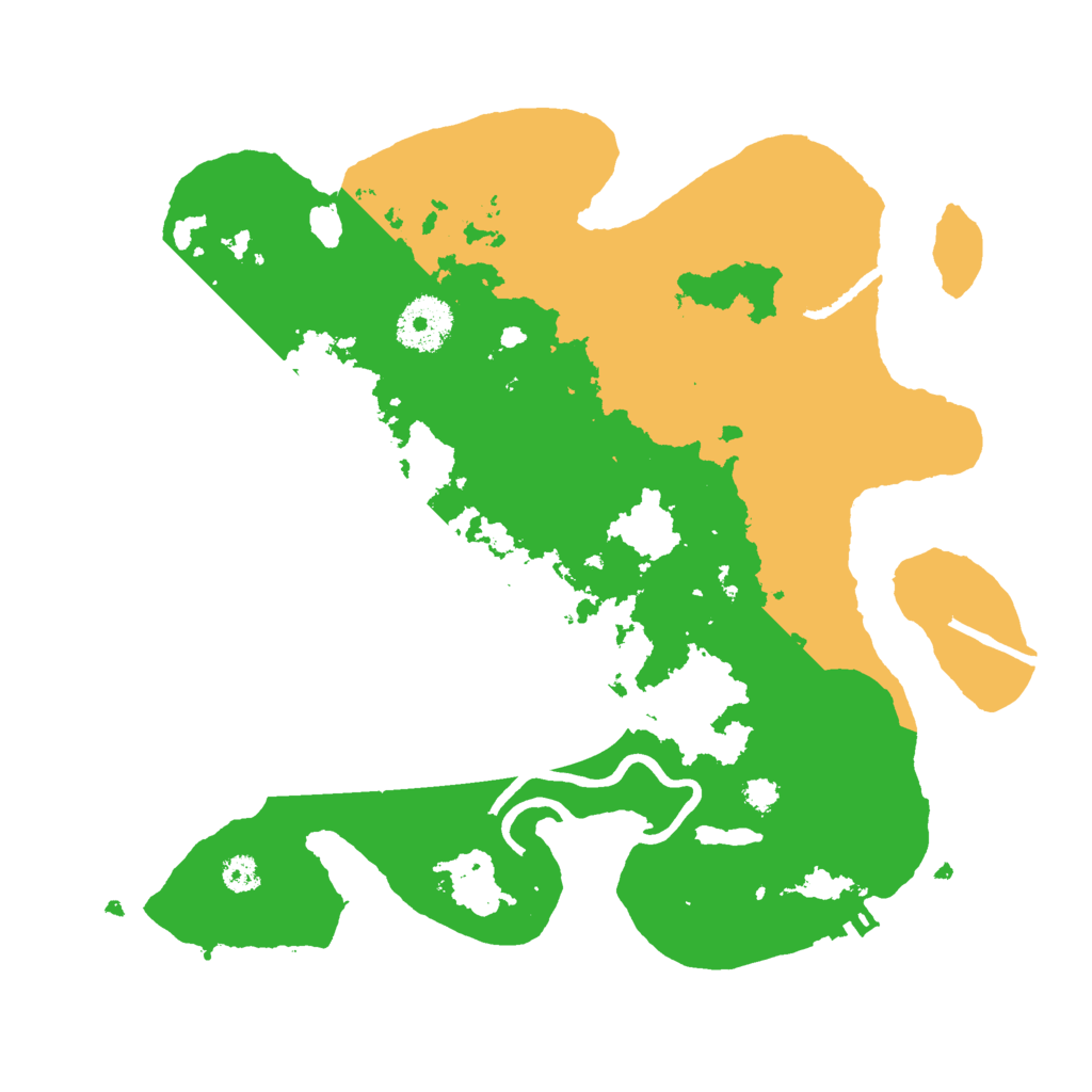 Biome Rust Map: Procedural Map, Size: 3000, Seed: 937776475