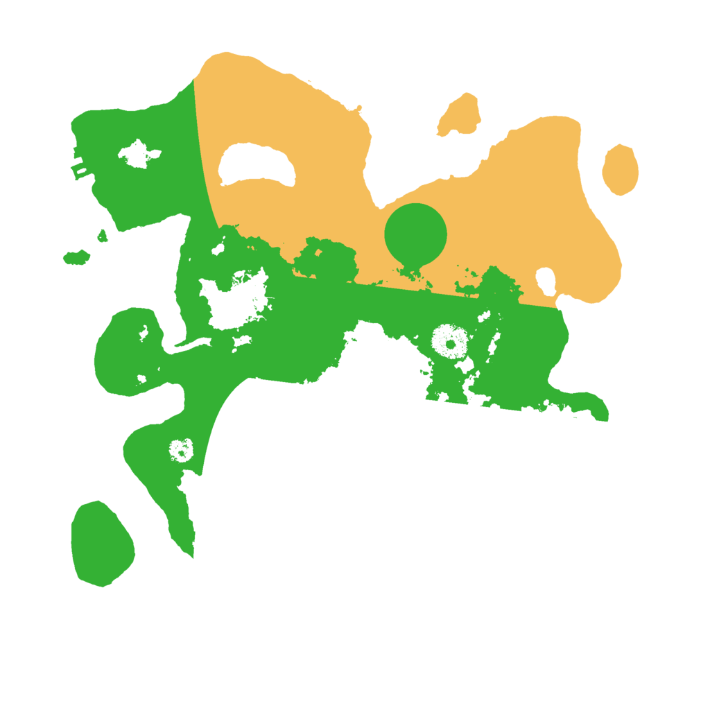 Biome Rust Map: Procedural Map, Size: 3000, Seed: 781087481