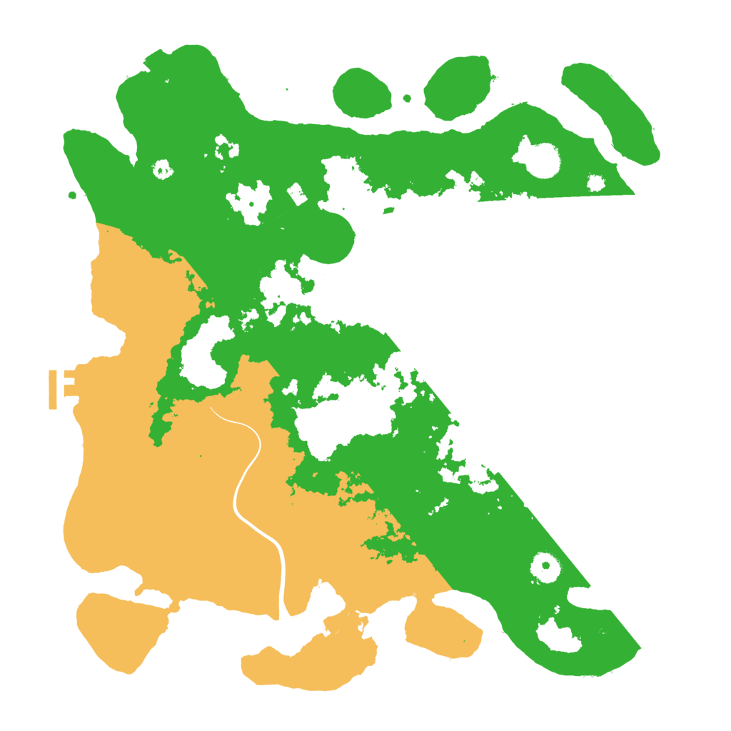 Biome Rust Map: Procedural Map, Size: 3750, Seed: 45322537