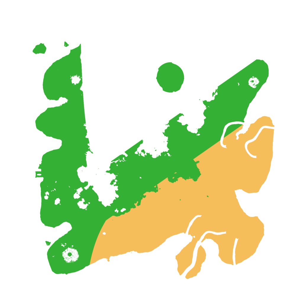 Biome Rust Map: Procedural Map, Size: 3000, Seed: 8787991