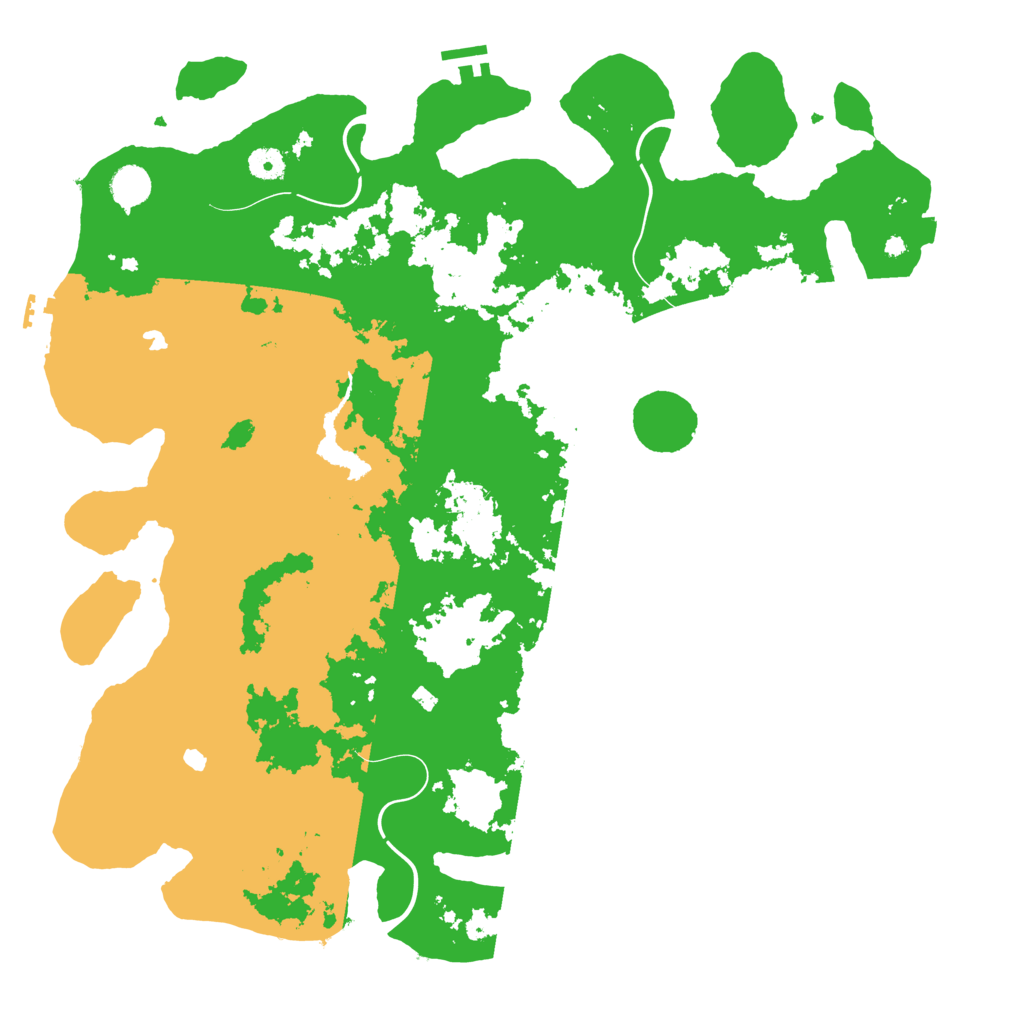 Biome Rust Map: Procedural Map, Size: 4500, Seed: 273472025