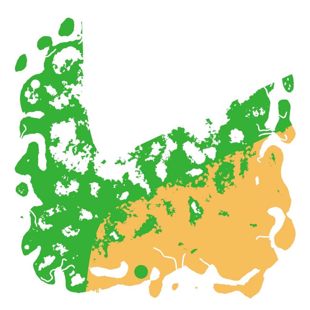 Biome Rust Map: Procedural Map, Size: 6000, Seed: 145915