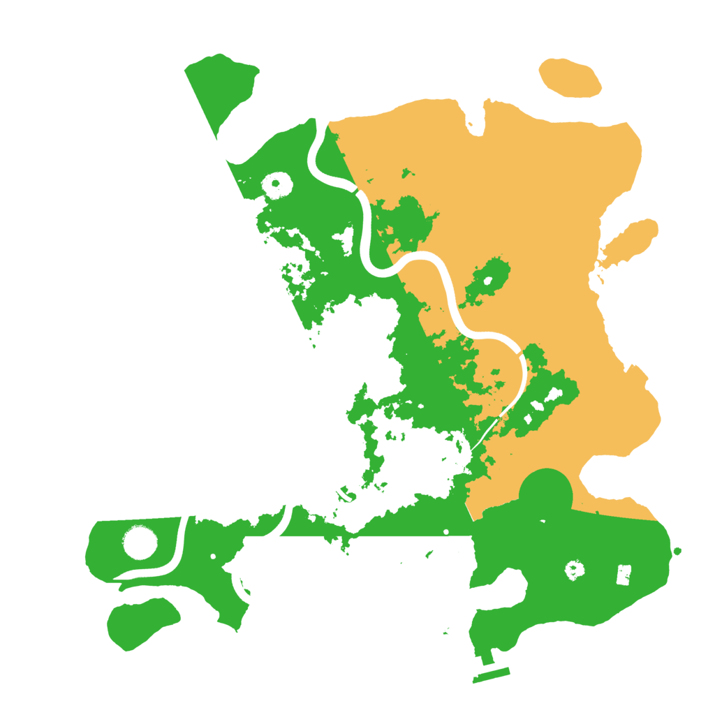 Biome Rust Map: Procedural Map, Size: 3750, Seed: 93316227