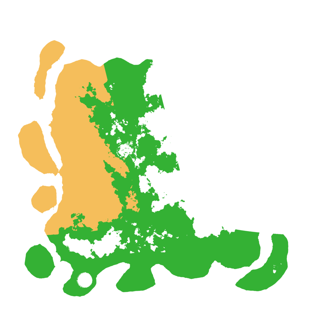 Biome Rust Map: Barren, Size: 3800, Seed: 75935363