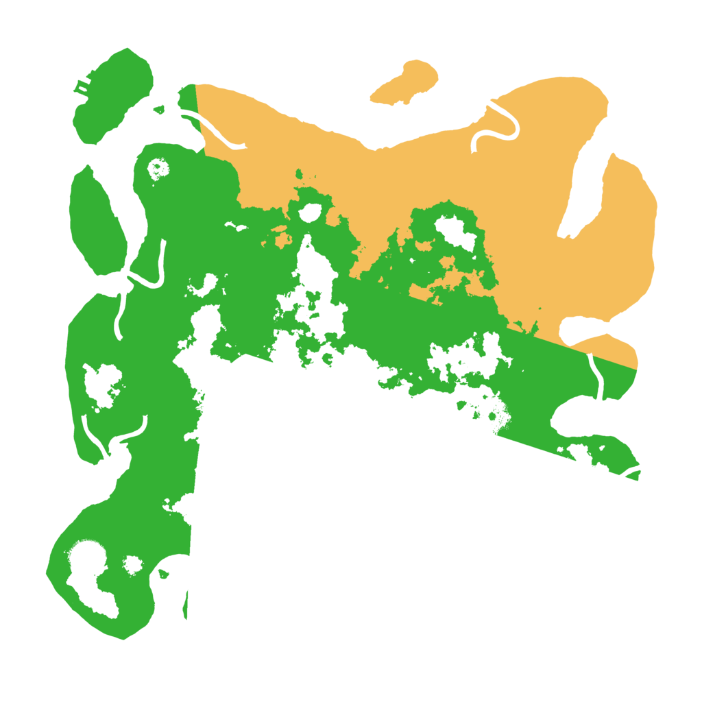 Biome Rust Map: Procedural Map, Size: 3400, Seed: 55382019