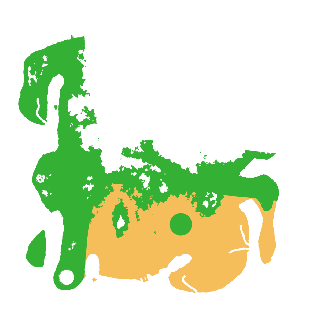 Biome Rust Map: Procedural Map, Size: 3700, Seed: 4364386