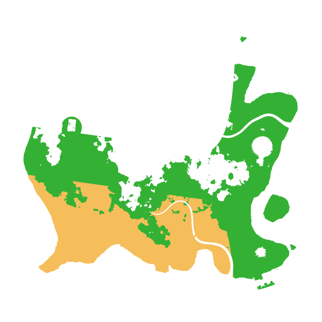 Biome Rust Map: Procedural Map, Size: 2800, Seed: 173670298