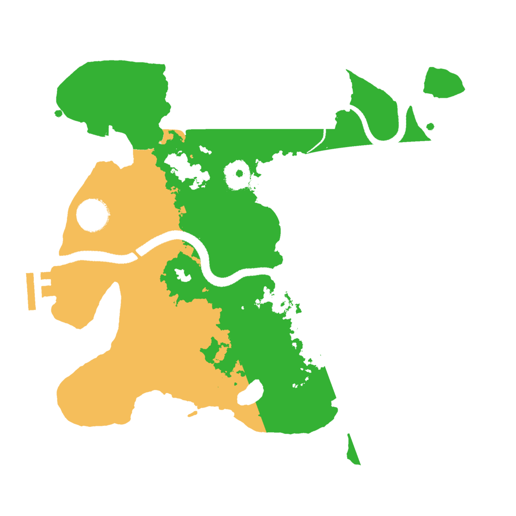 Biome Rust Map: Procedural Map, Size: 2800, Seed: 14902388
