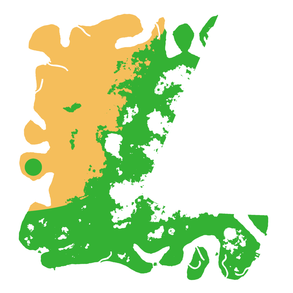 Biome Rust Map: Procedural Map, Size: 4500, Seed: 6542356