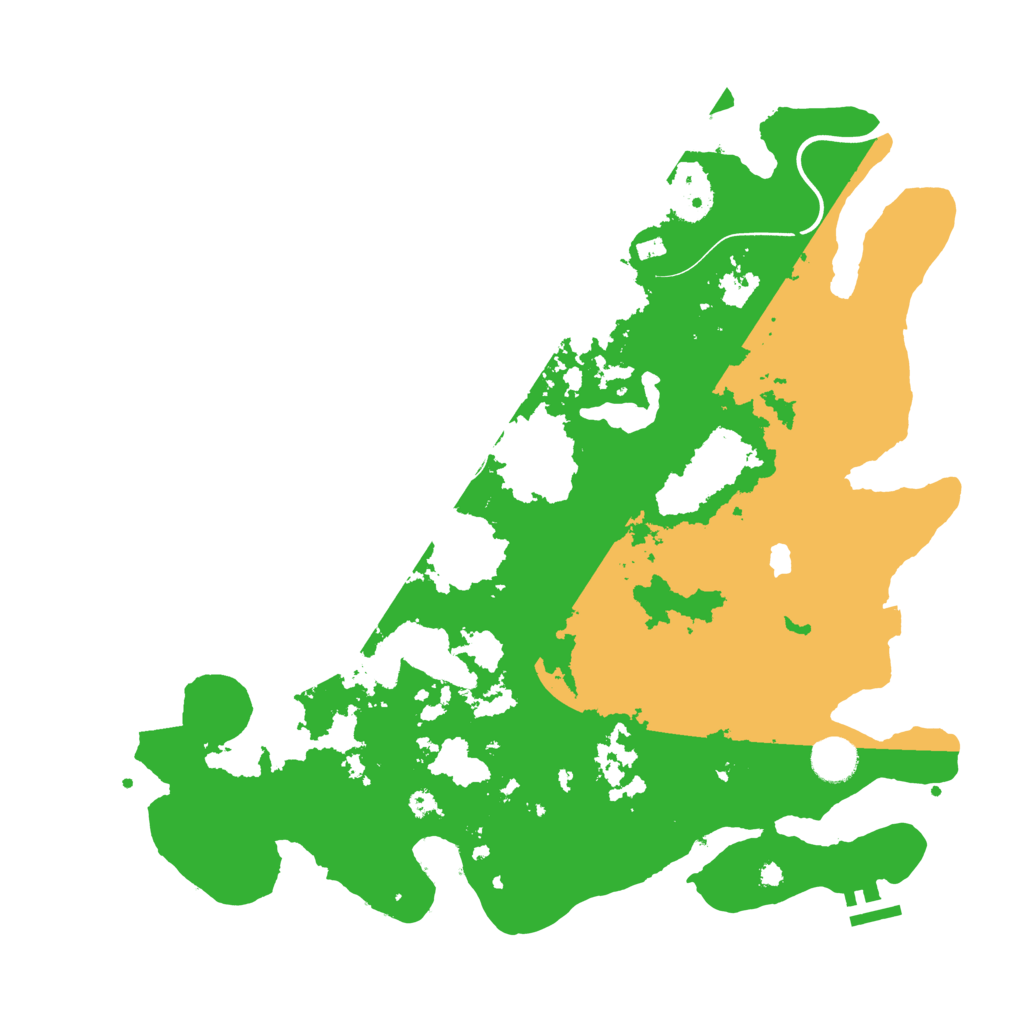 Biome Rust Map: Procedural Map, Size: 4000, Seed: 7527339