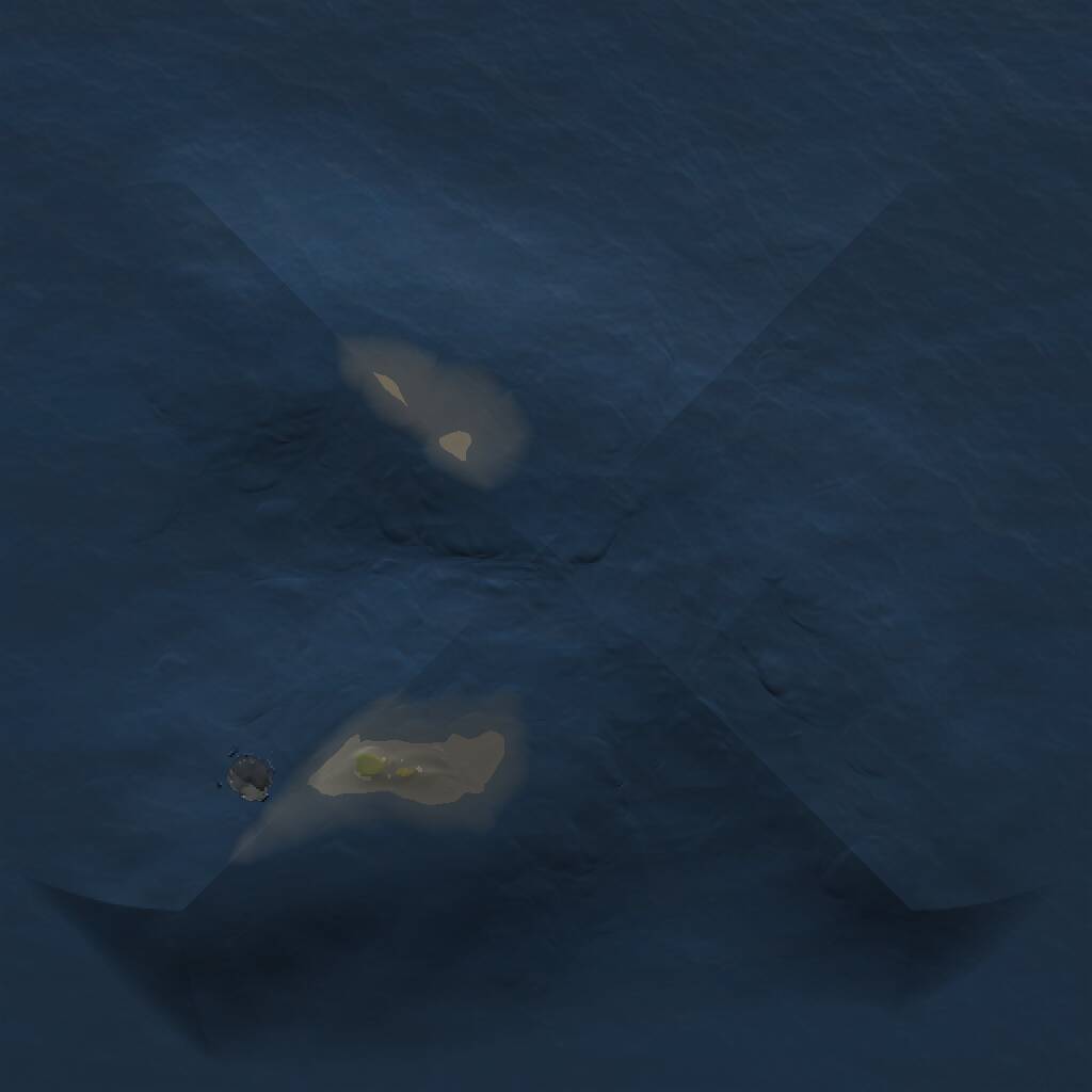 Rust Map: Procedural Map, Size: 1000, Seed: 364442343, 1 Monuments