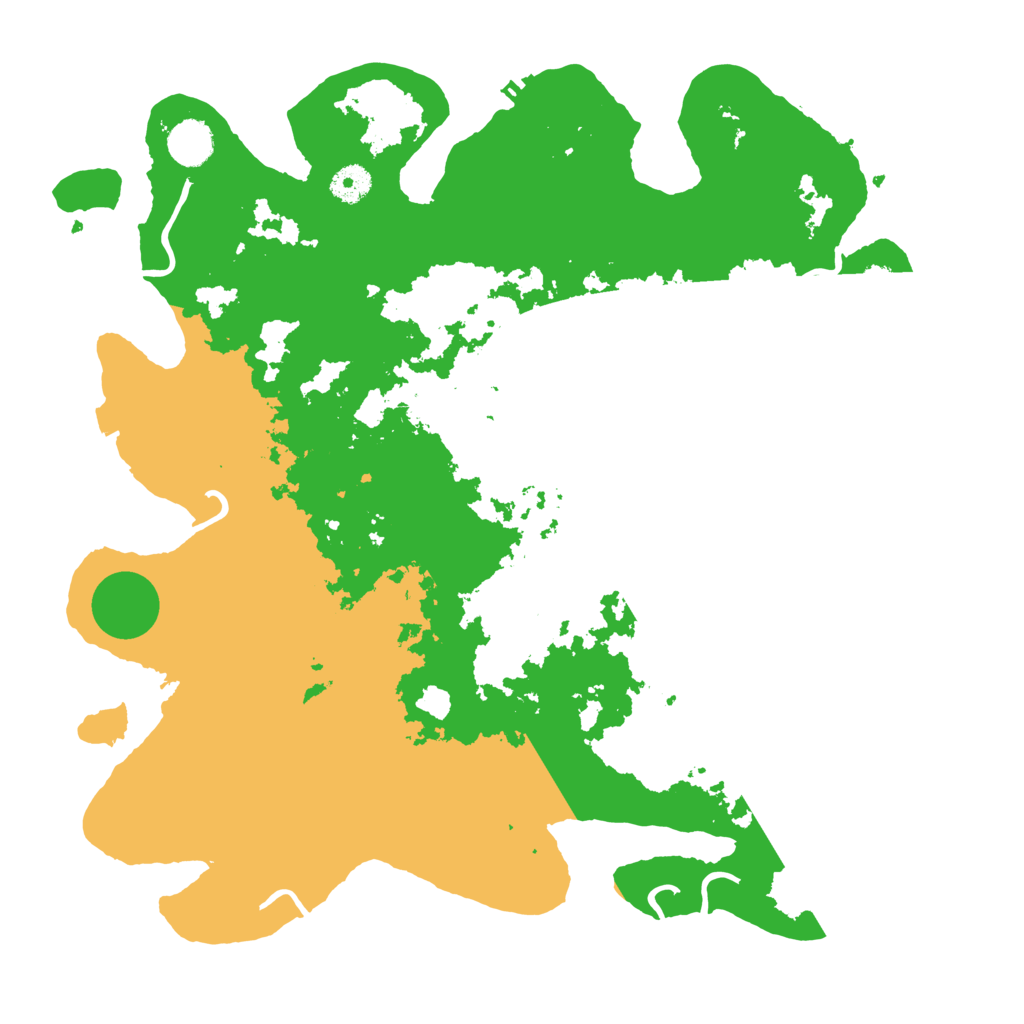 Biome Rust Map: Procedural Map, Size: 4000, Seed: 2323