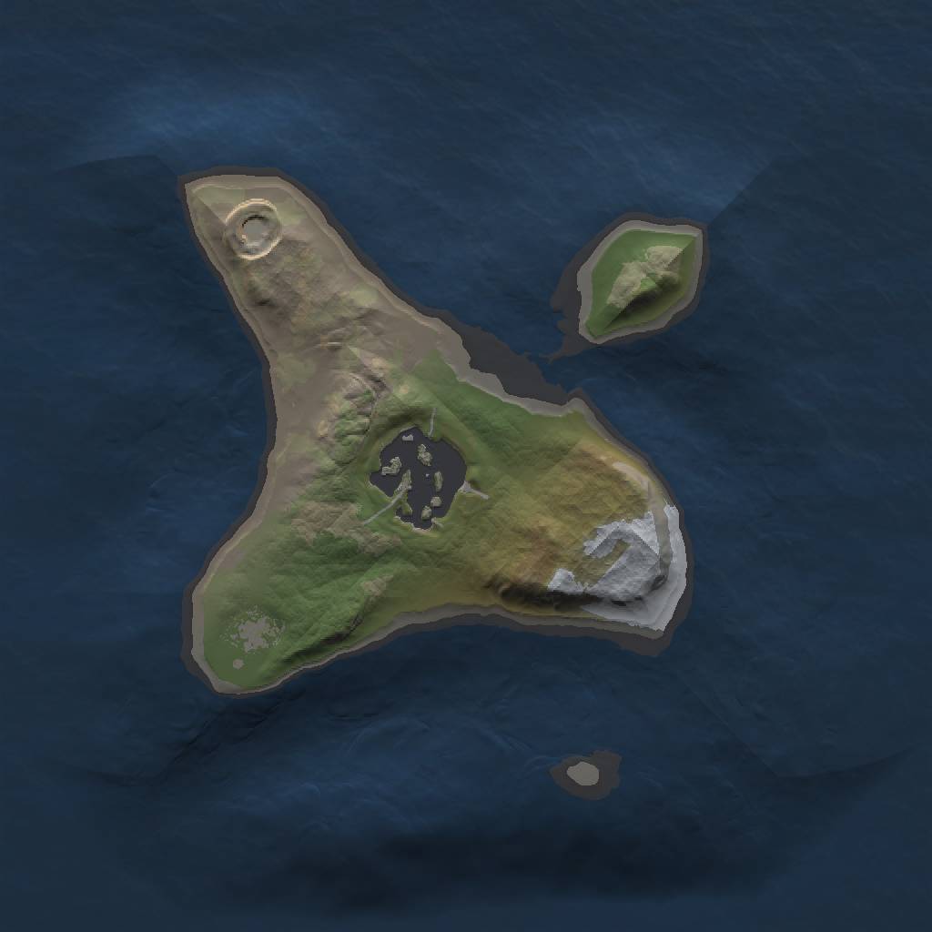 Rust Map: Barren, Size: 1500, Seed: 1837749866, 3 Monuments