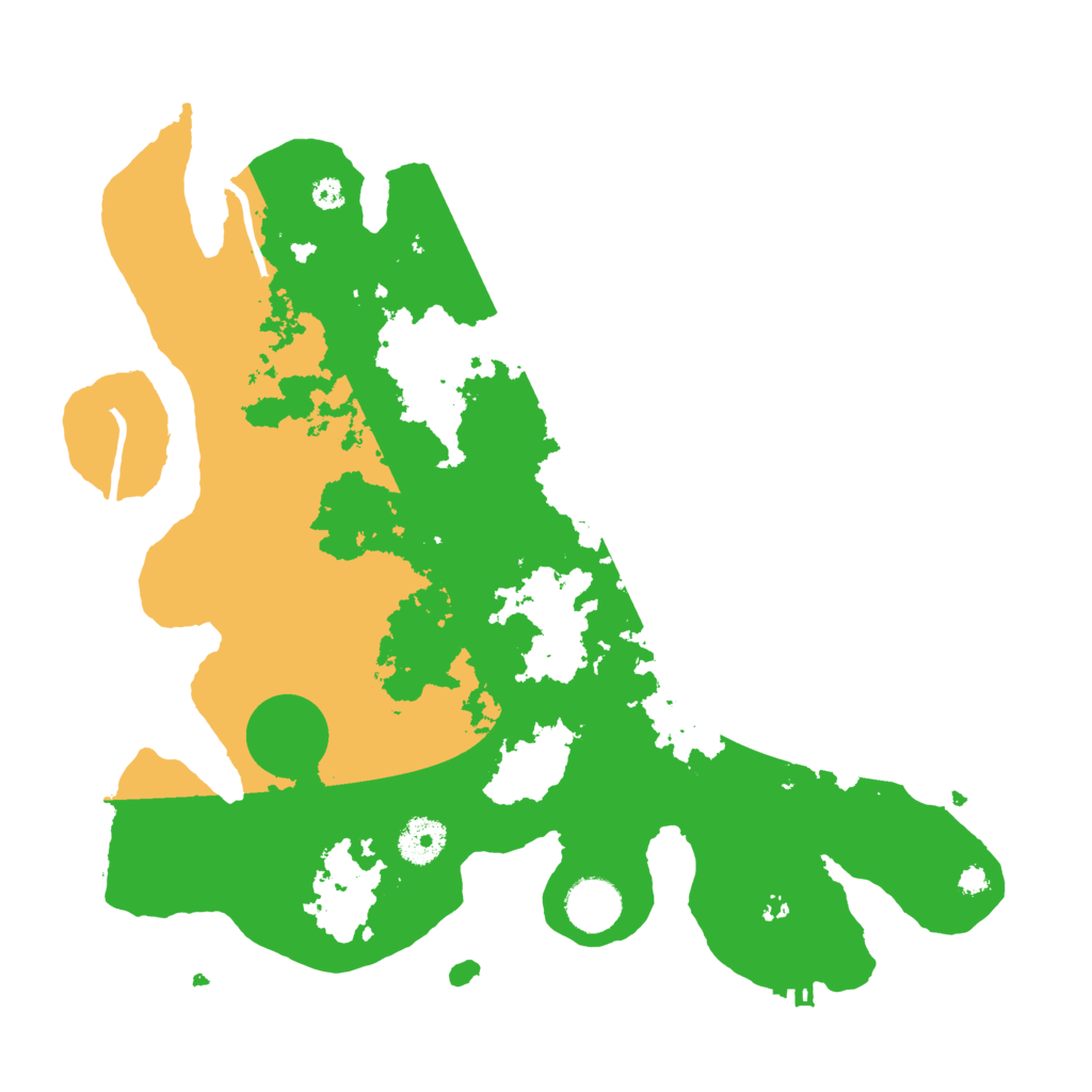 Biome Rust Map: Procedural Map, Size: 3500, Seed: 819784970