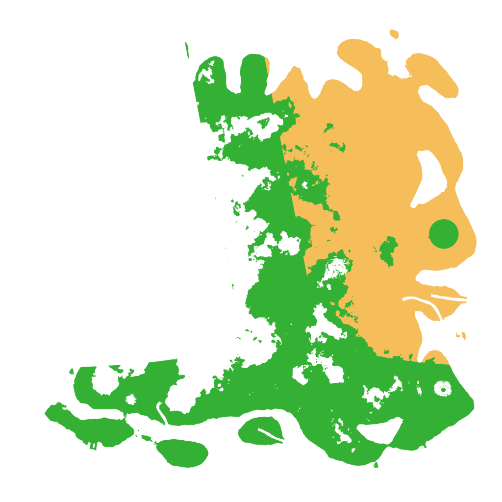 Biome Rust Map: Procedural Map, Size: 4500, Seed: 2011134159