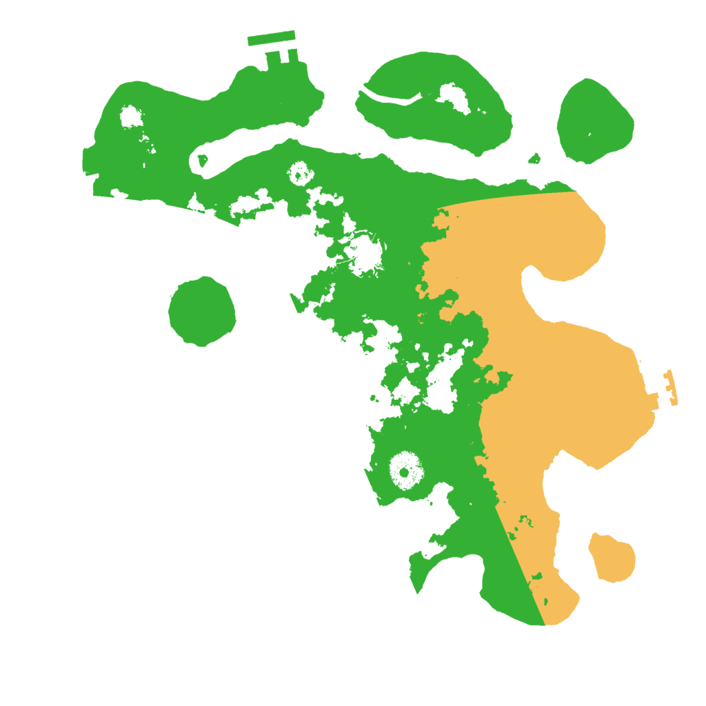 Biome Rust Map: Procedural Map, Size: 3000, Seed: 1897512505