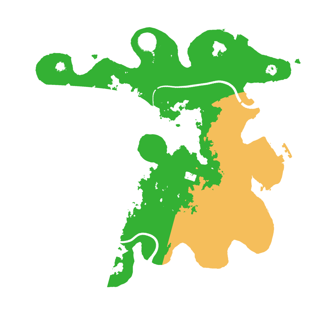 Biome Rust Map: Procedural Map, Size: 3000, Seed: 795287267