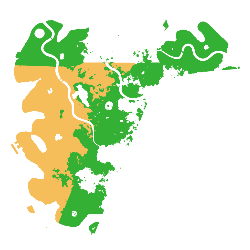 Biome Rust Map: Procedural Map, Size: 4500, Seed: 425697744
