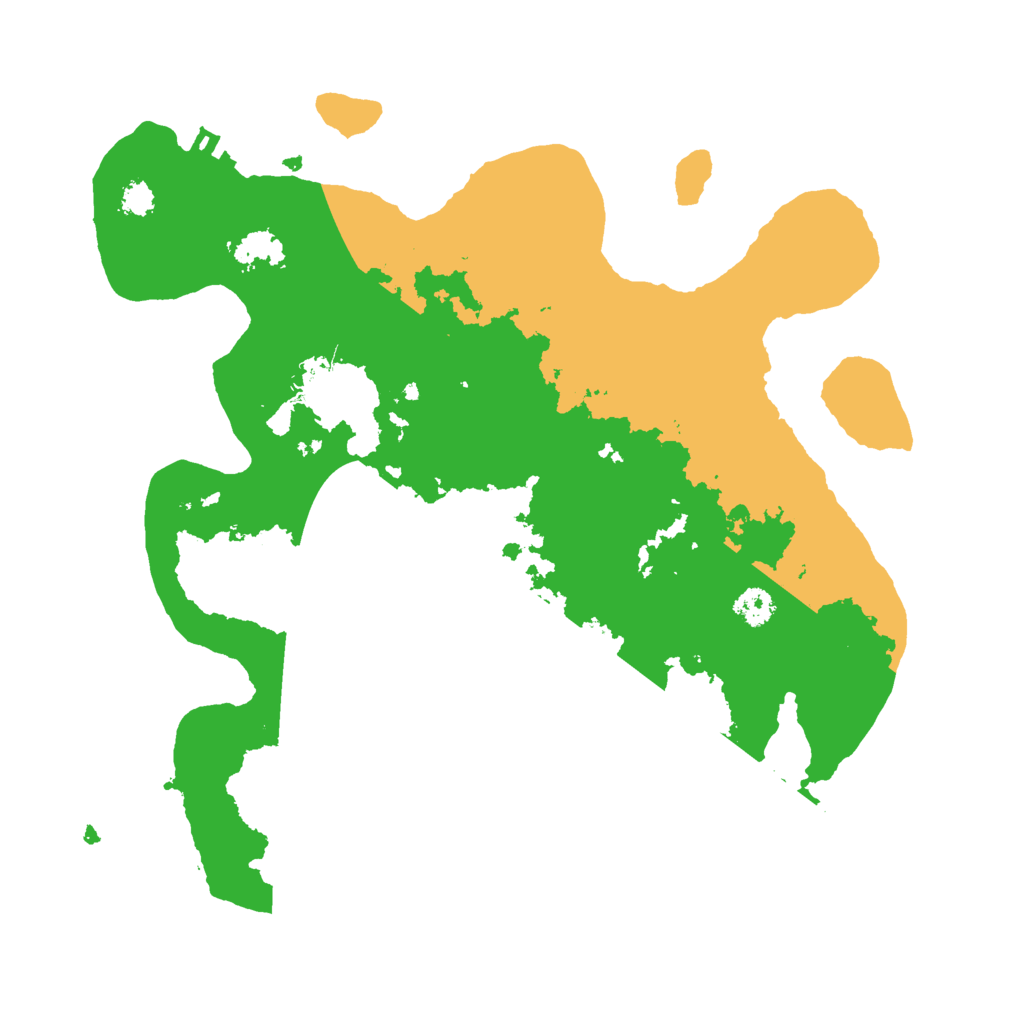 Biome Rust Map: Procedural Map, Size: 2800, Seed: 197120671