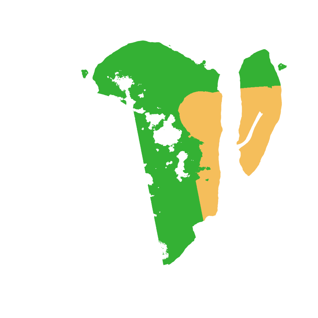 Biome Rust Map: Procedural Map, Size: 2000, Seed: 531231