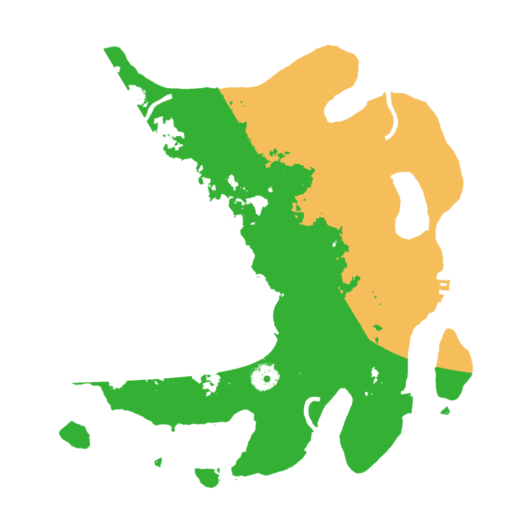 Biome Rust Map: Procedural Map, Size: 3000, Seed: 367091003
