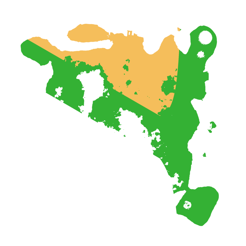 Biome Rust Map: Procedural Map, Size: 3200, Seed: 1606631199