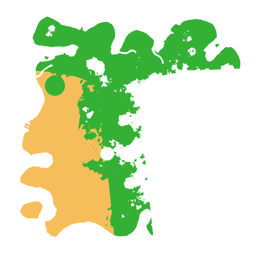 Biome Rust Map: Procedural Map, Size: 3400, Seed: 401381900