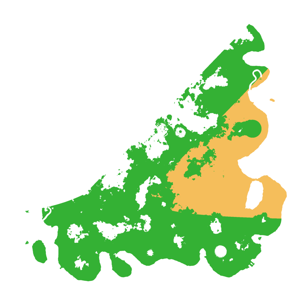 Biome Rust Map: Procedural Map, Size: 4400, Seed: 4400367