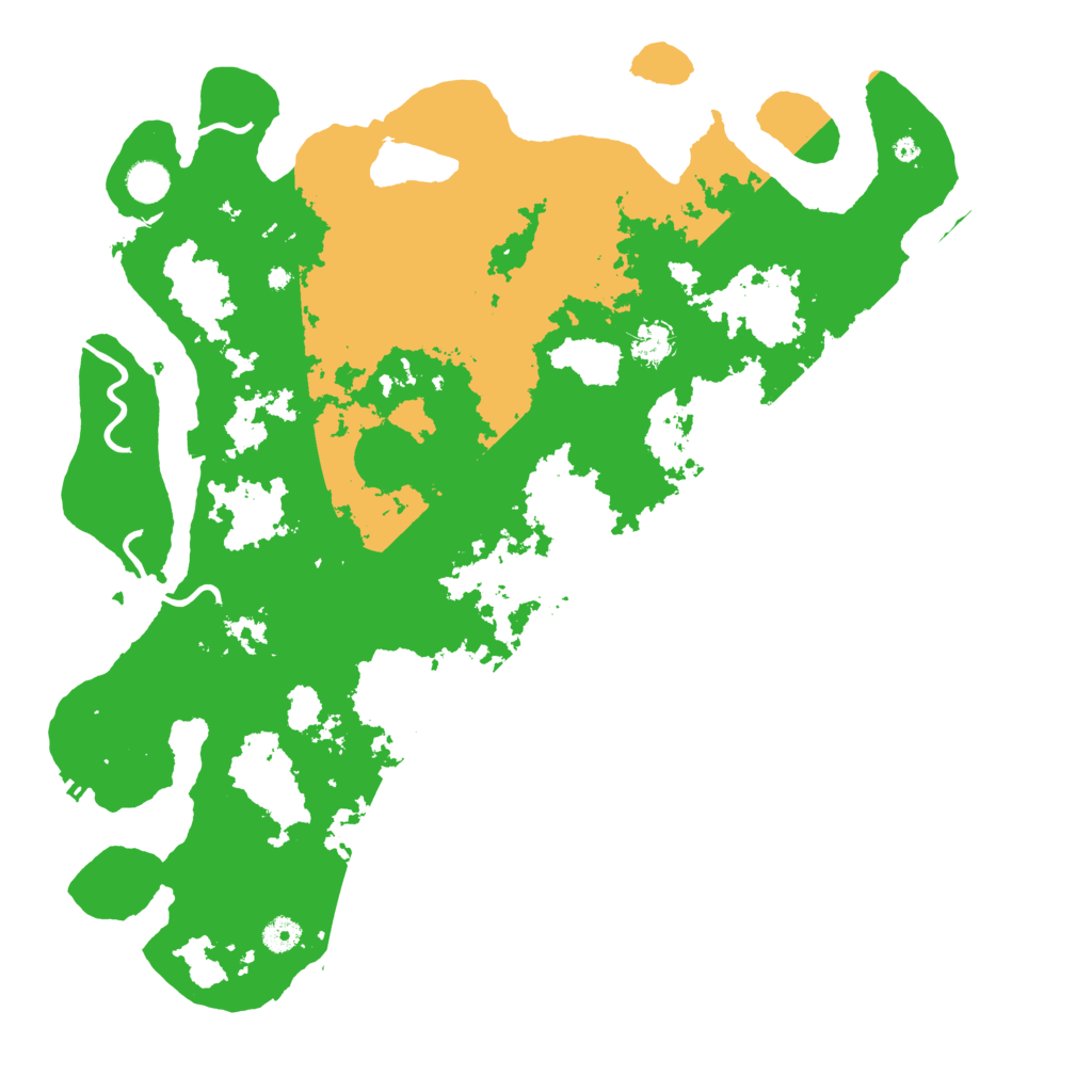 Biome Rust Map: Procedural Map, Size: 4500, Seed: 1589095622