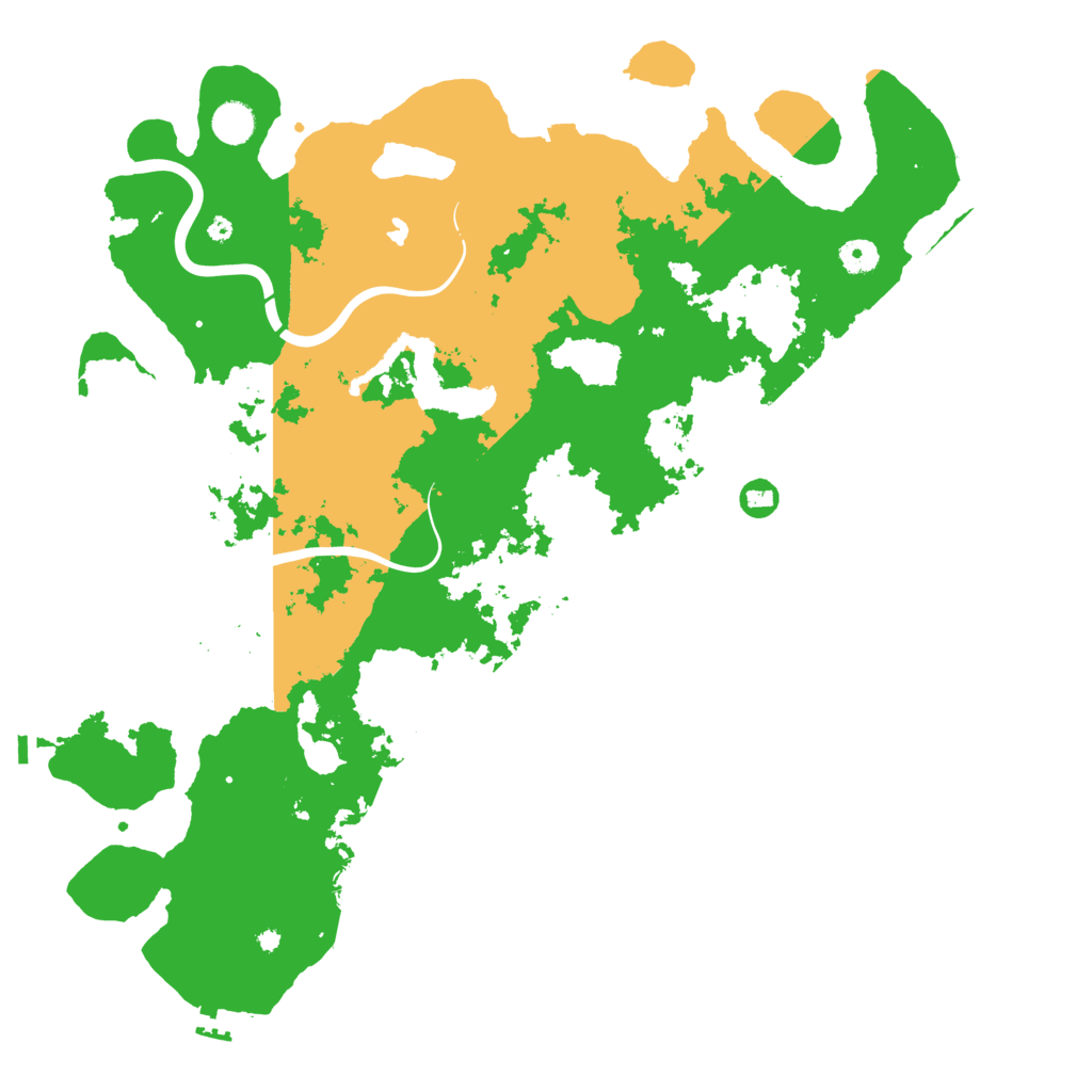 Biome Rust Map: Procedural Map, Size: 4500, Seed: 1589095622