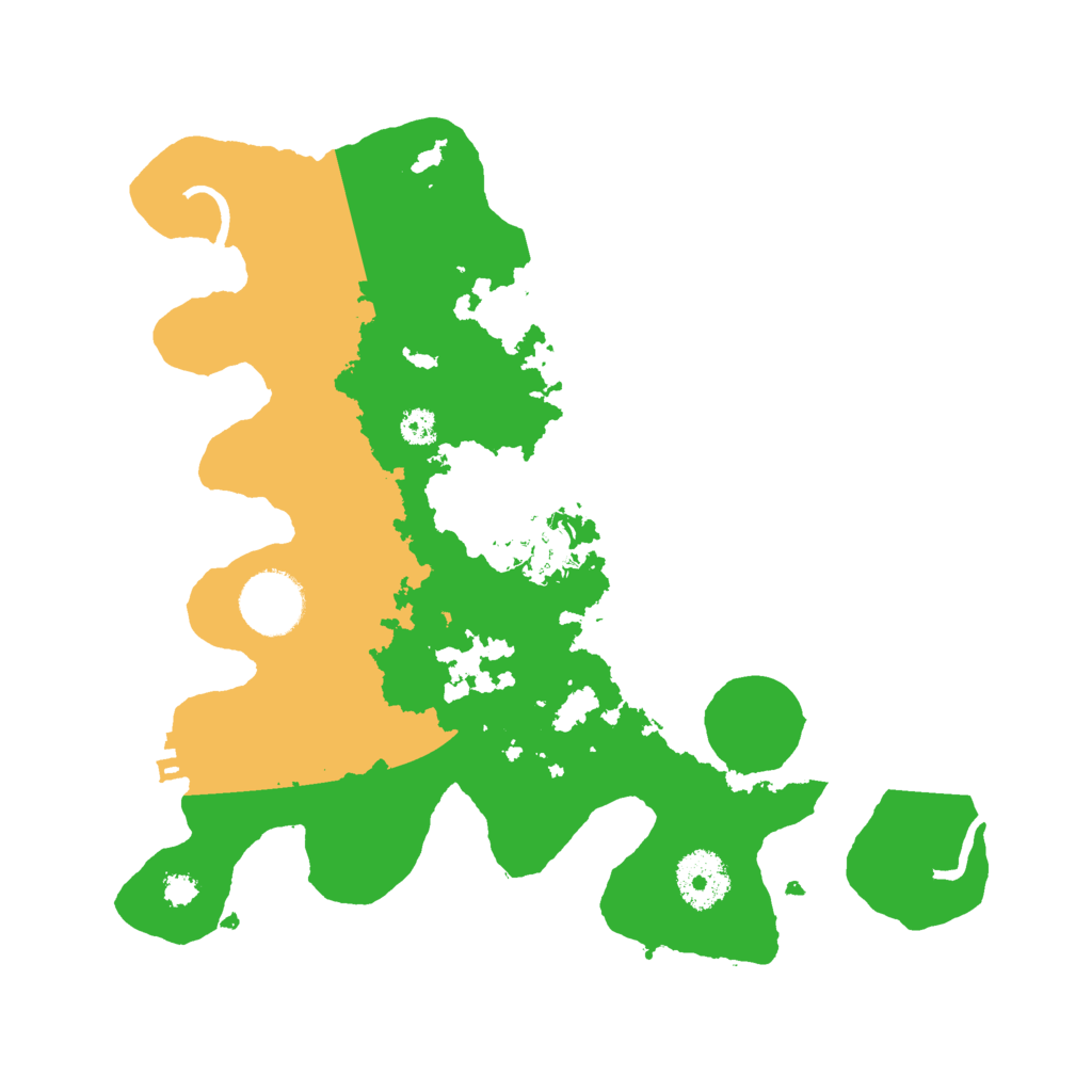 Biome Rust Map: Procedural Map, Size: 3000, Seed: 514297743