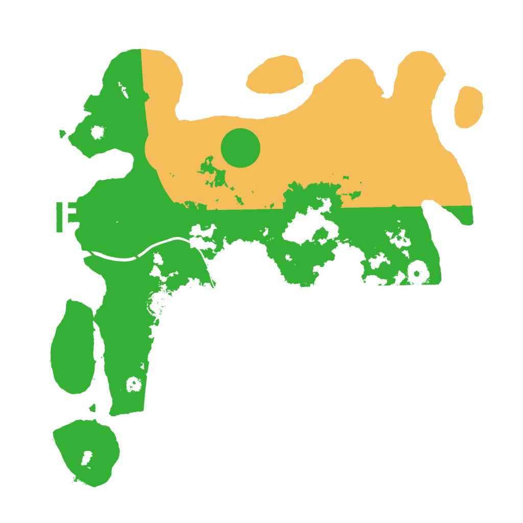 Biome Rust Map: Procedural Map, Size: 3500, Seed: 881587379