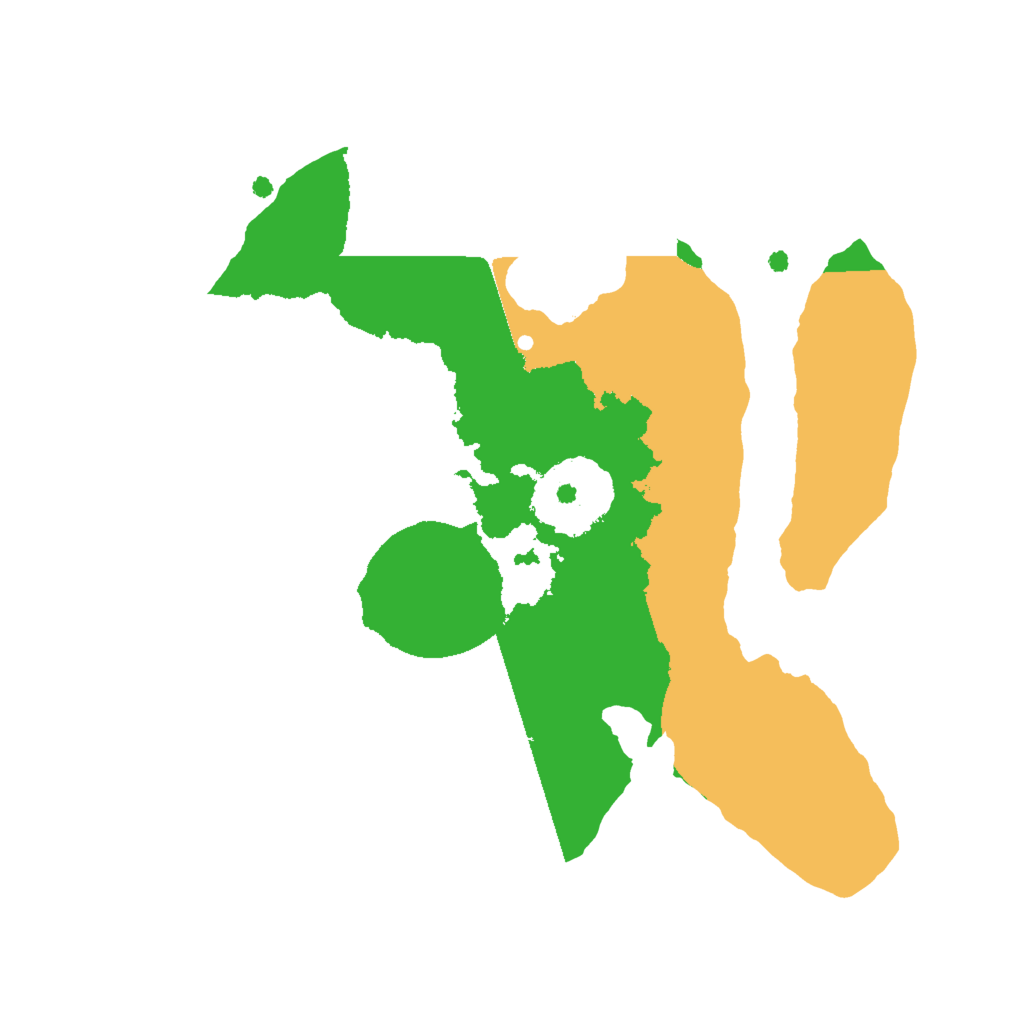 Biome Rust Map: Procedural Map, Size: 2000, Seed: 1501224436