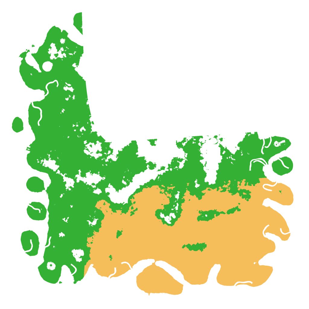 Biome Rust Map: Procedural Map, Size: 5500, Seed: 1133453595