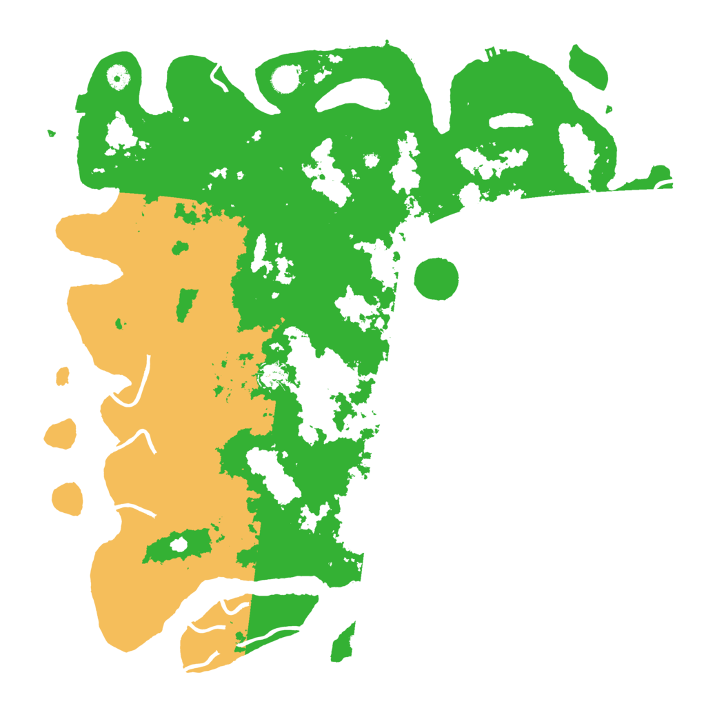 Biome Rust Map: Procedural Map, Size: 4500, Seed: 2043267616